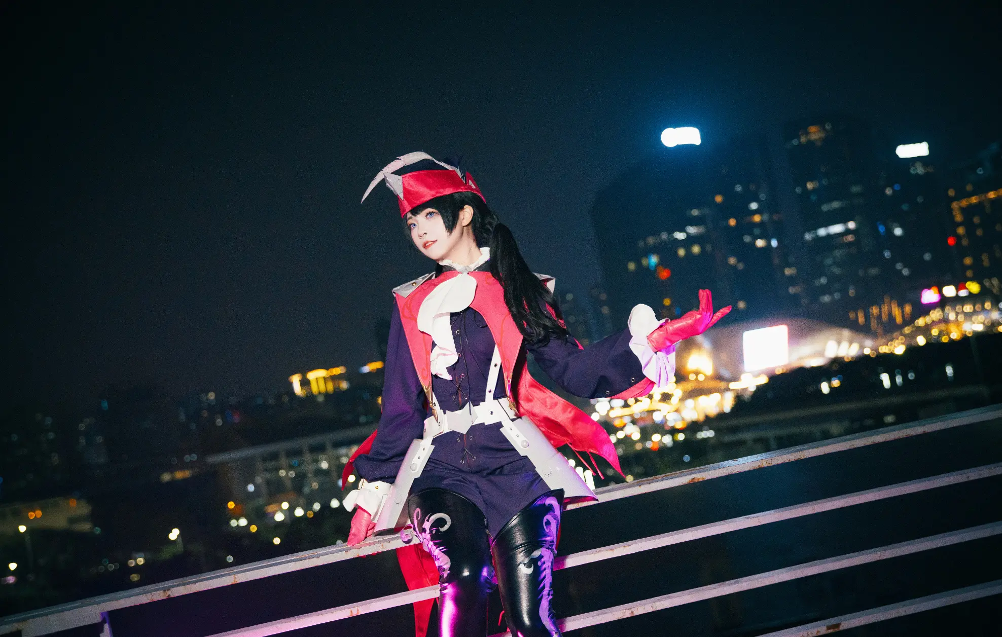 《女神异闻录:夜幕魅影》野毛朋子cosplay-公众号小姨ai