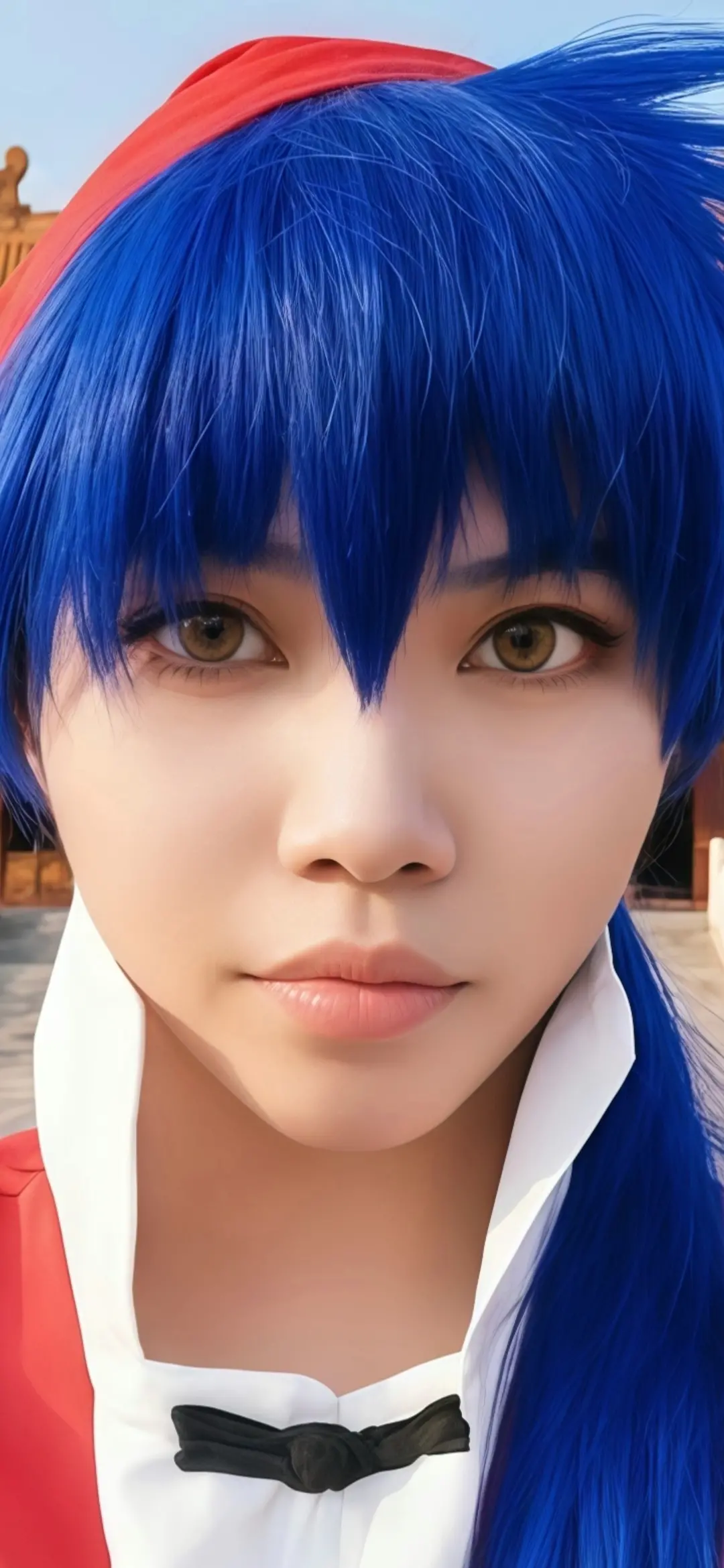 中华小当家cosplay：小当家头发散开的样子比女生还要好看！-公众号小姨ai