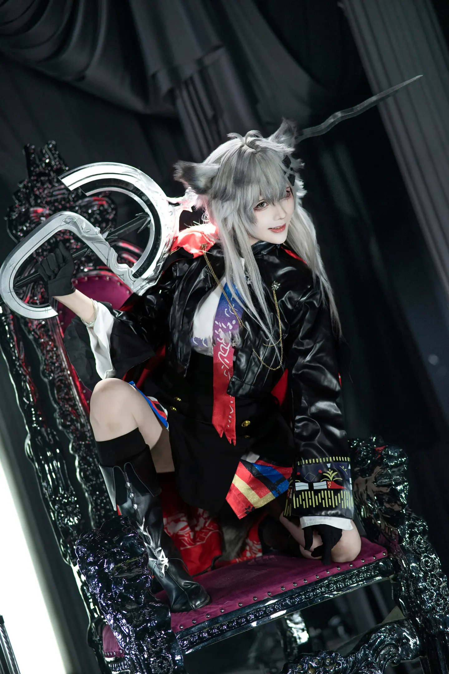 《明日方舟》 拉普兰德cosplay-公众号小姨ai