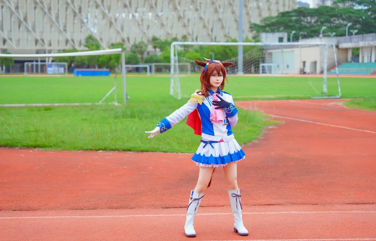 《闪耀优俊少女》东海帝王cosplay-公众号小姨ai