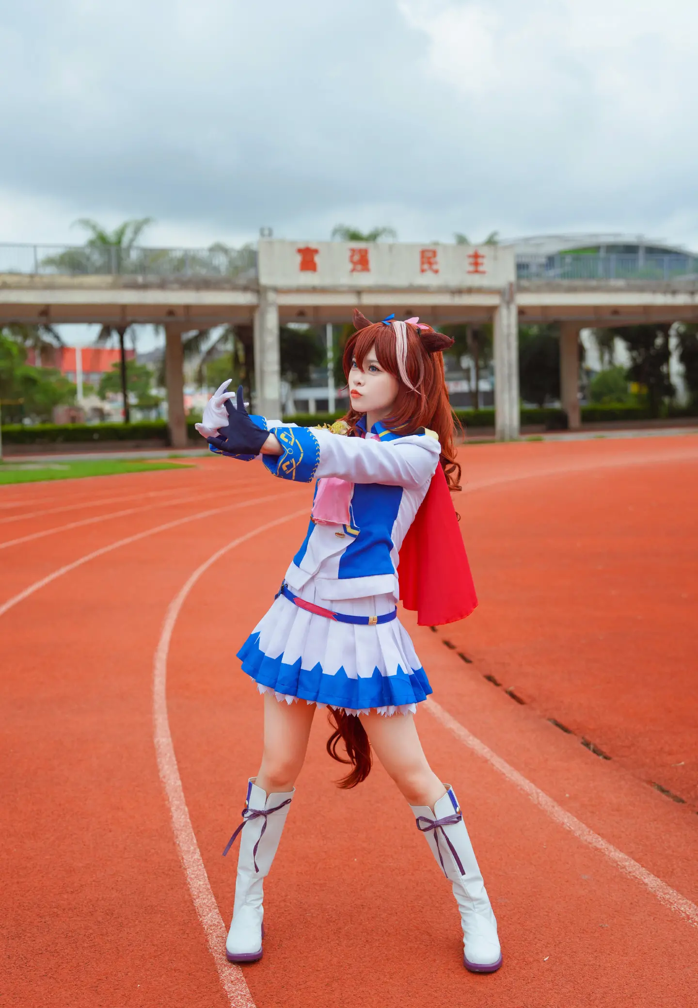 《闪耀优俊少女》东海帝王cosplay-公众号小姨ai