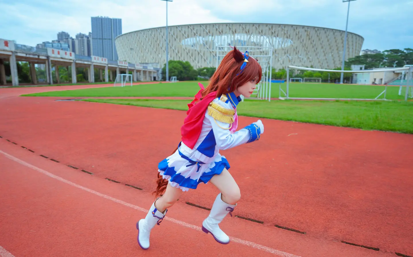 《闪耀优俊少女》东海帝王cosplay-公众号小姨ai