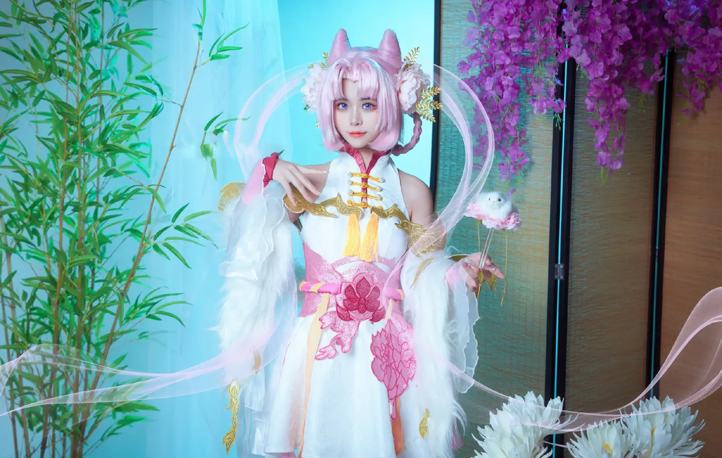 《王者荣耀》 嫦娥cosplay-公众号小姨ai