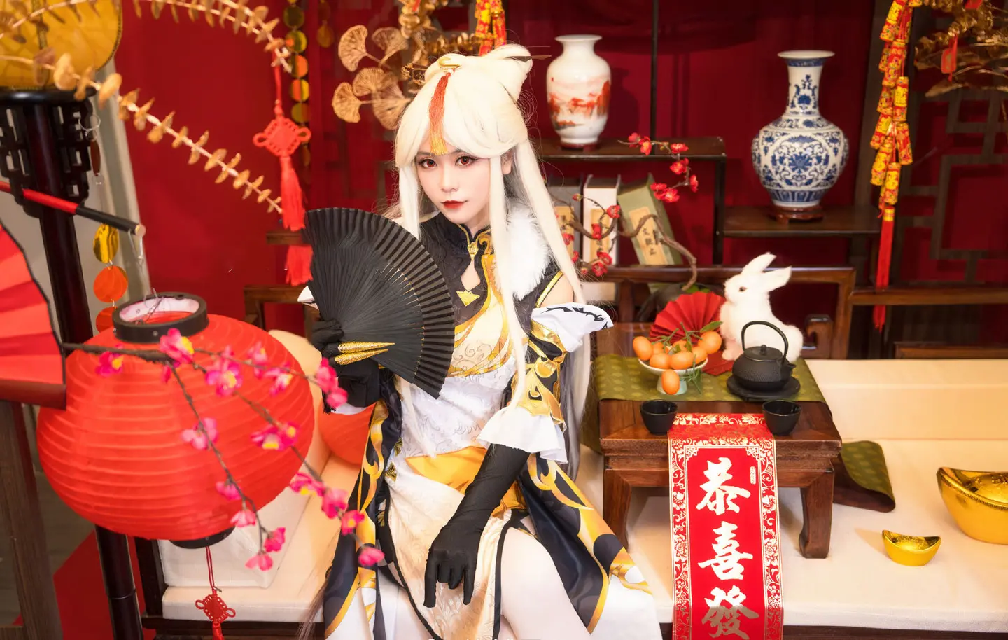 《原神》凝光cosplay-公众号小姨ai