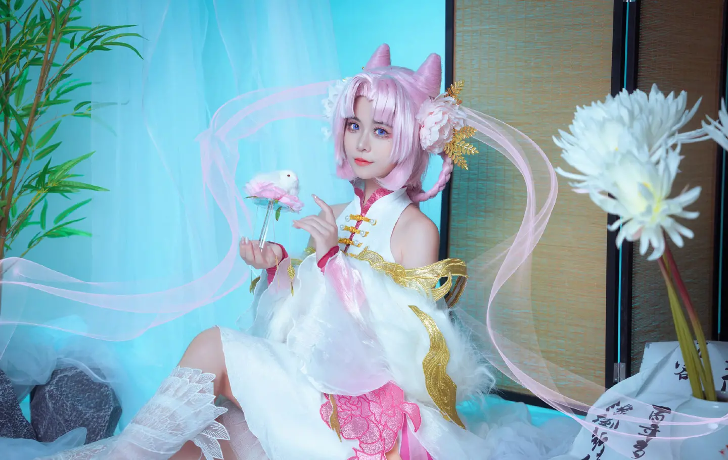 《王者荣耀》 嫦娥cosplay-公众号小姨ai