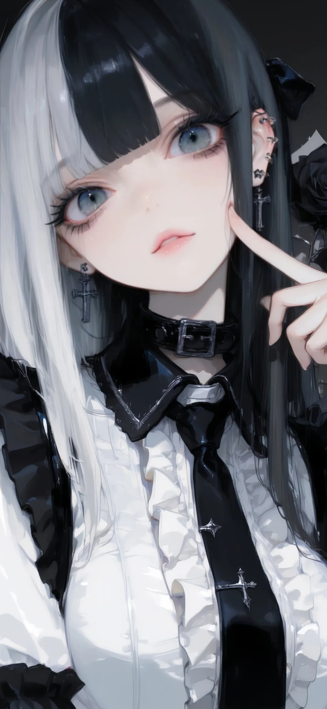 【动漫壁纸】JK短发少女 地雷系美少女 兽耳 萌妹子 壁纸-第12张
