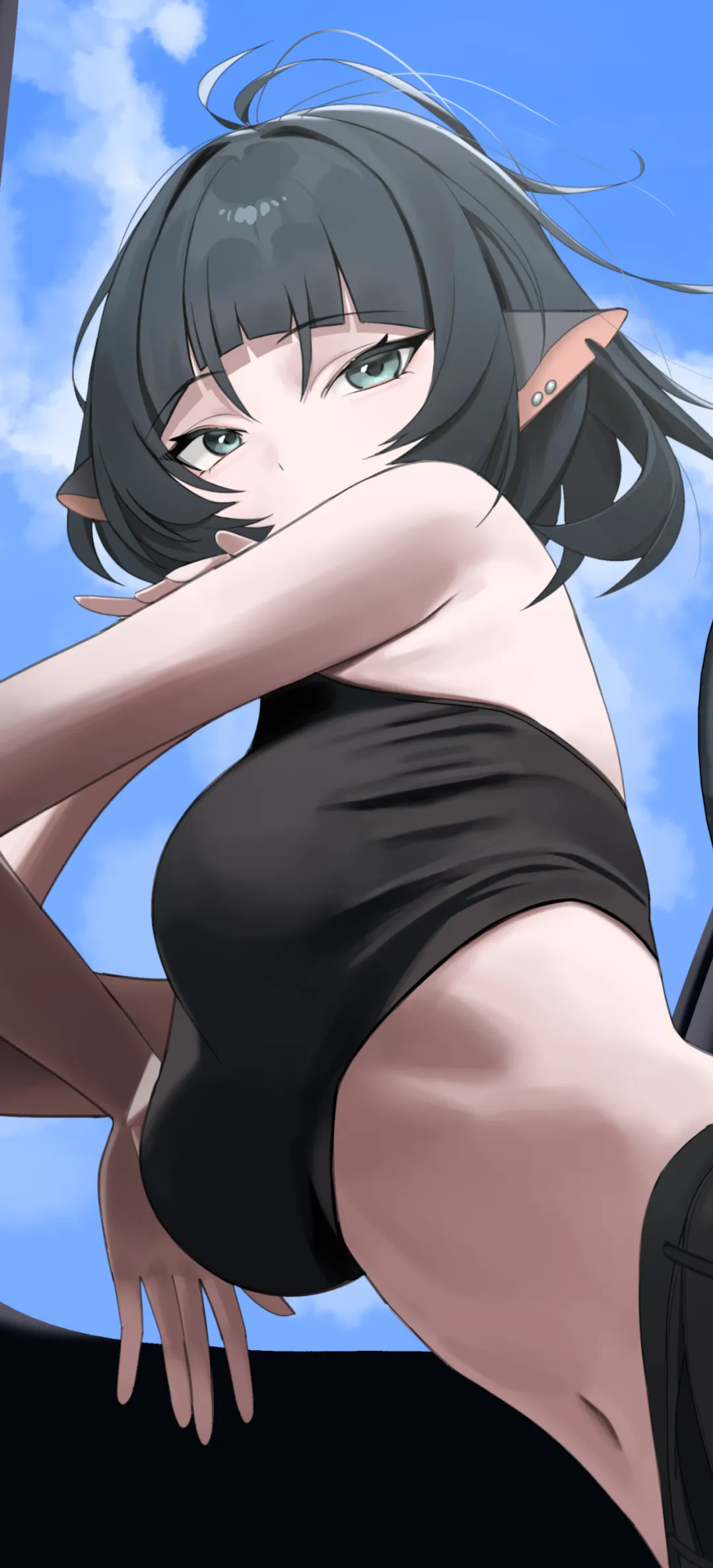 【动漫壁纸】蔚蓝档案 砂狼白子 绝区零 简杜 葬送的芙莉莲 Miku 插画美图推荐-公众号小姨ai